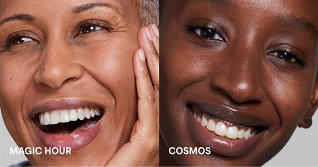 Lightweight facial sunscreen for flights