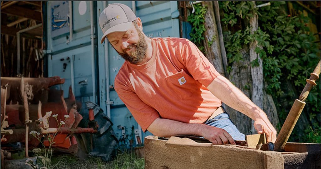 Loose fit t shirt for men