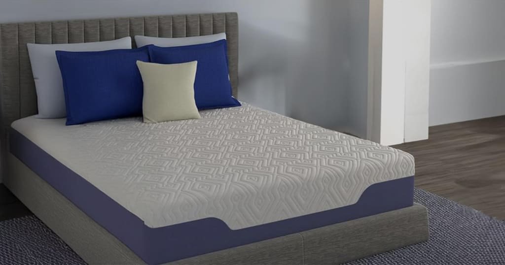 Memory foam mattress for back pain