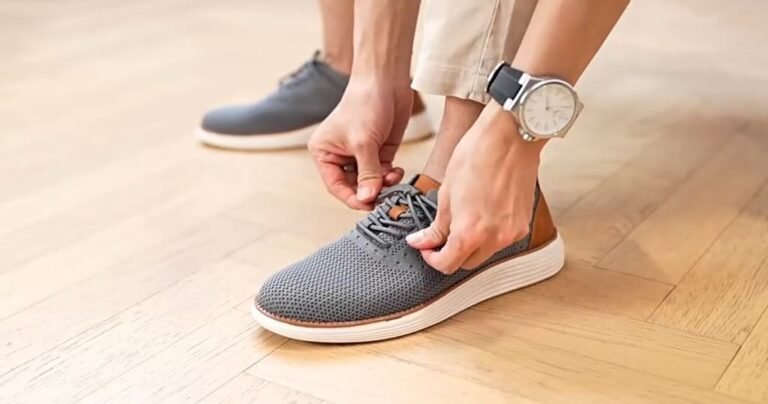 Men casual dress sneakers