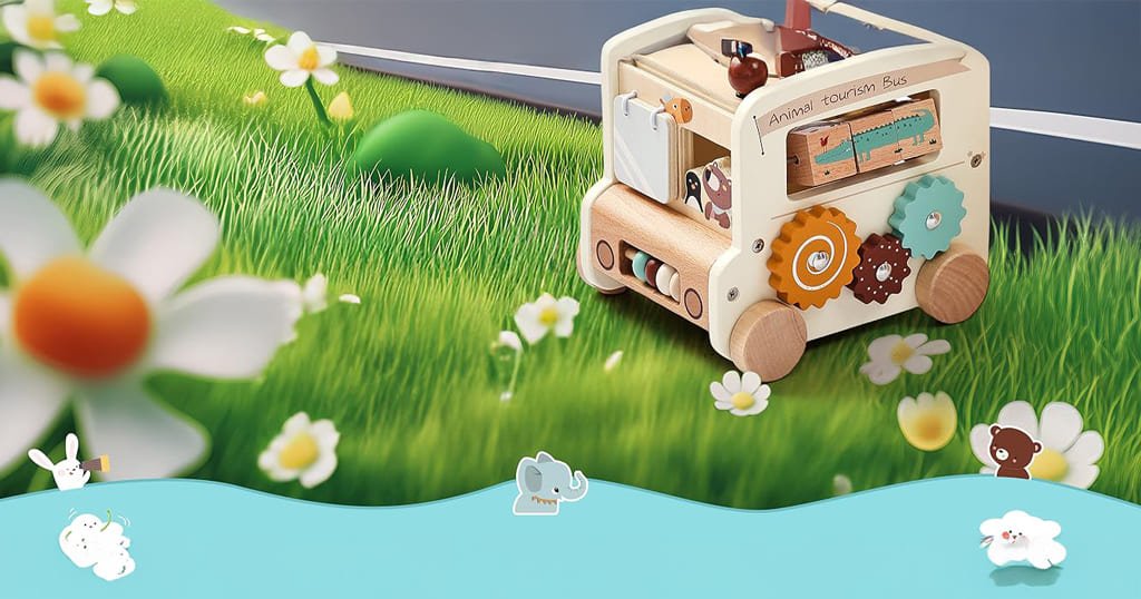 Montessori activity cube