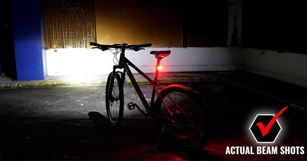 Night riding bike light