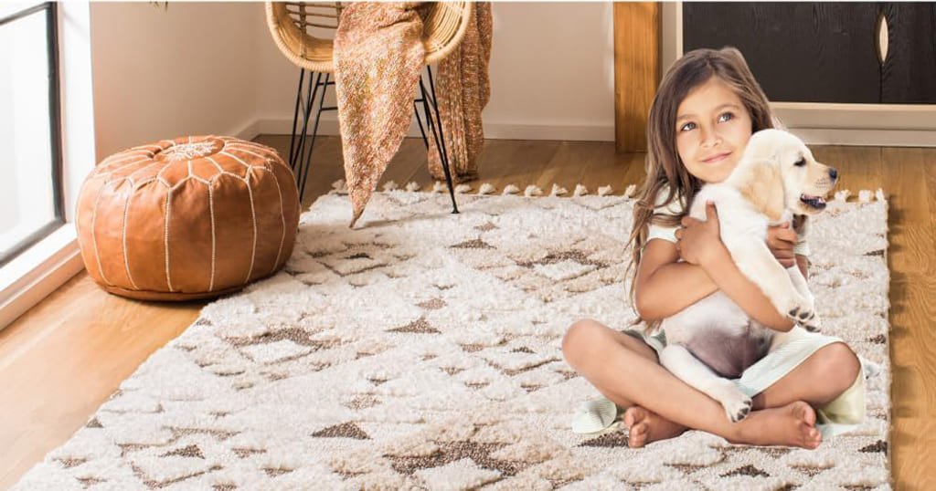 Non-shedding shag rug