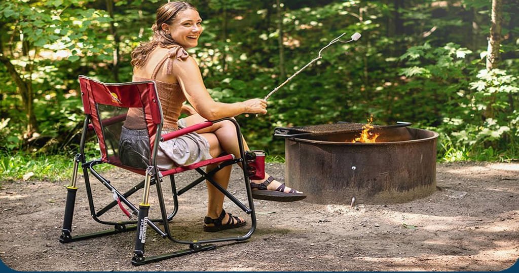 Outdoor rocking chair