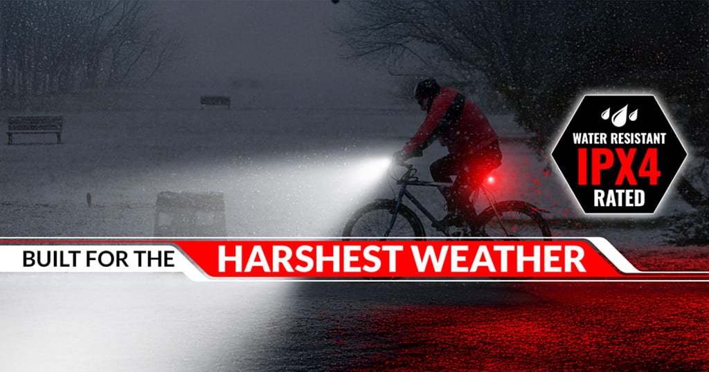 Rechargeable night riding lights