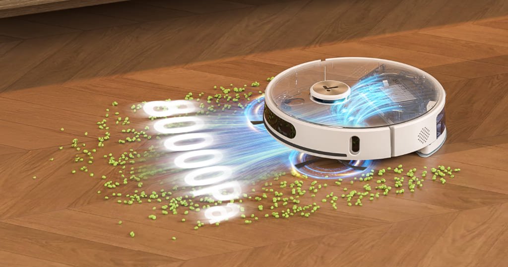 Robot vacuum and mop combo