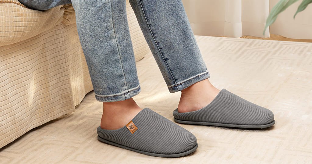 Slippers for hotel and Airbnb stays