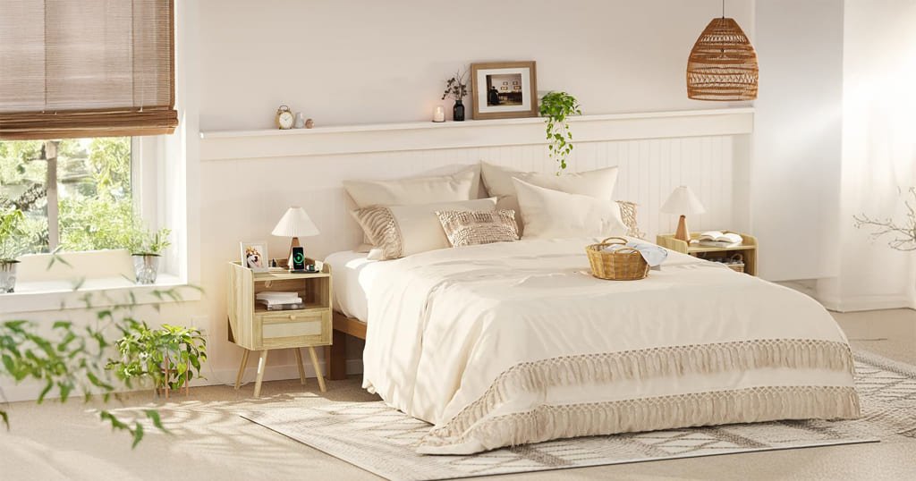 Small bedroom nightstand