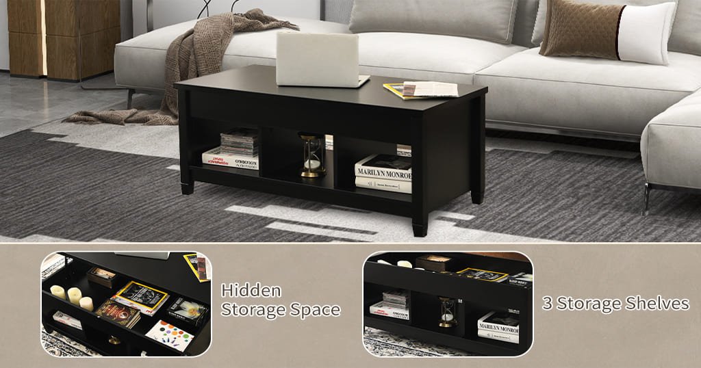 Tangkula coffee table review