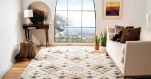 8x10 Moroccan tassel shag rug