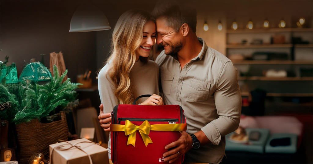 Travel cosmetics organizer