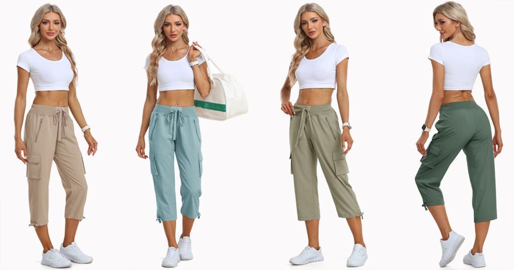 Travel-friendly cargo pants
