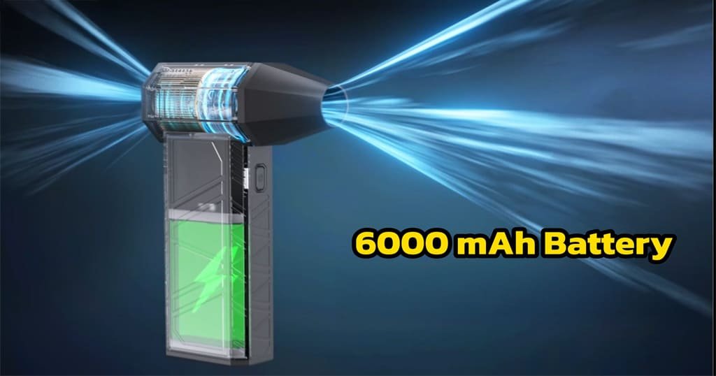 USB-C rechargeable blower