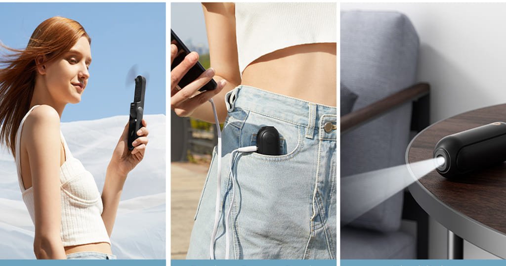 USB rechargeable fan