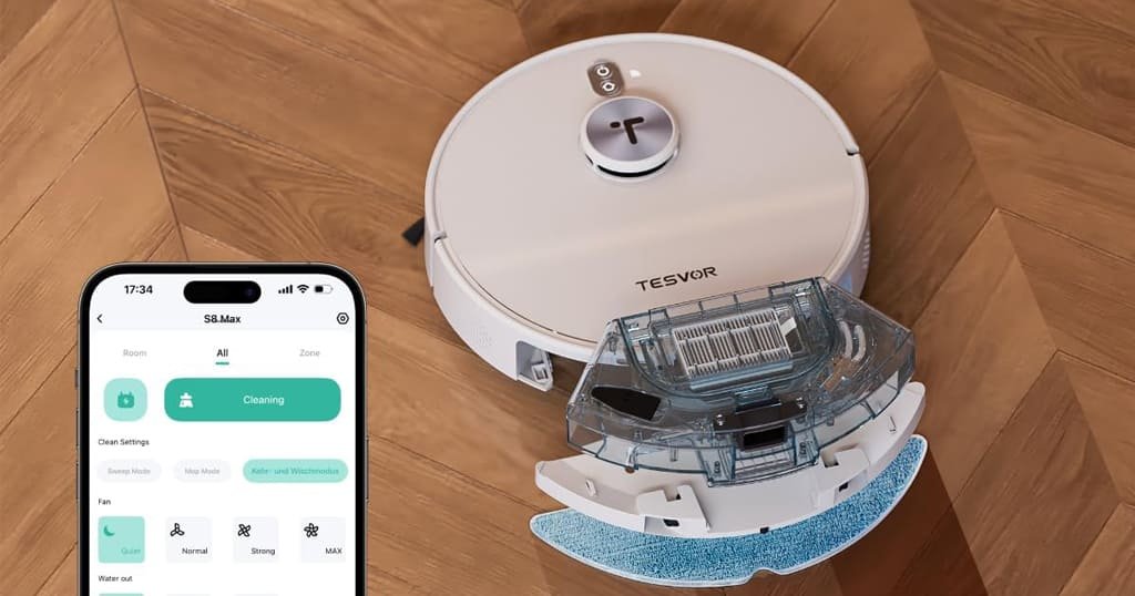 Vacuum cleaner with app control