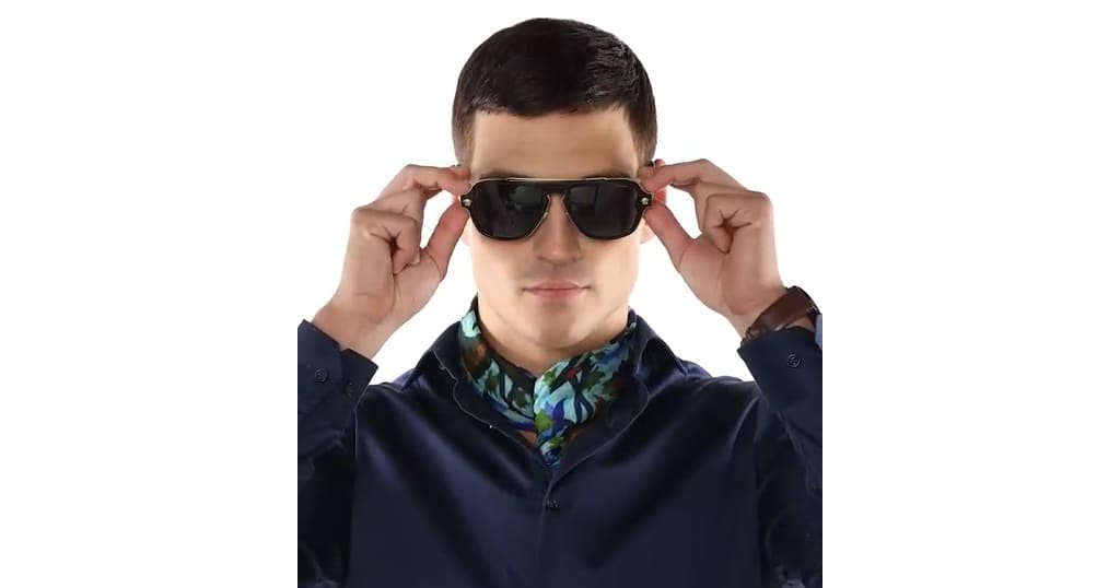 Versace Black Sunglasses for Men