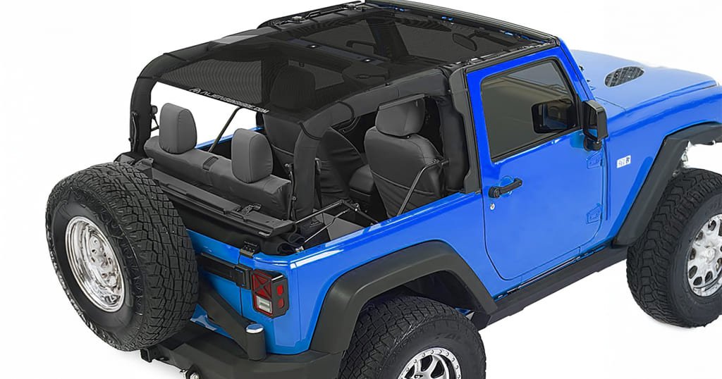 Wind noise reduction jeep