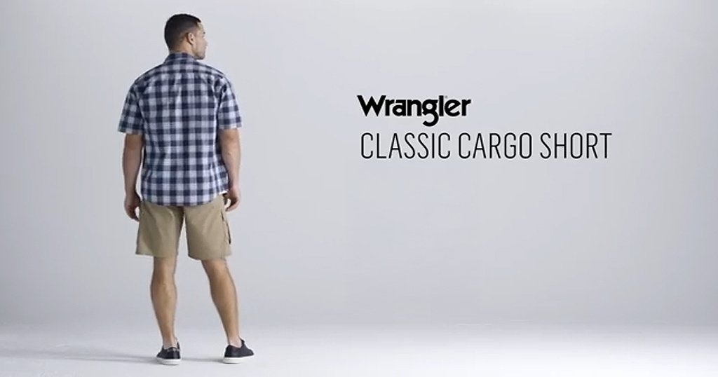 Wrangler stretch shorts