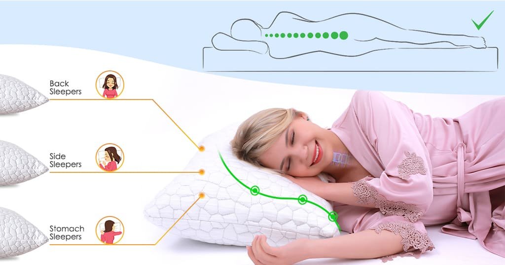 Dual-sided travel pillow