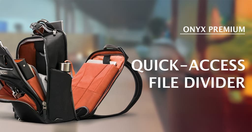 Laptop bag for air travel