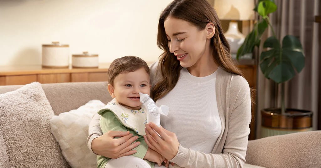 Nasal aspirator for infants