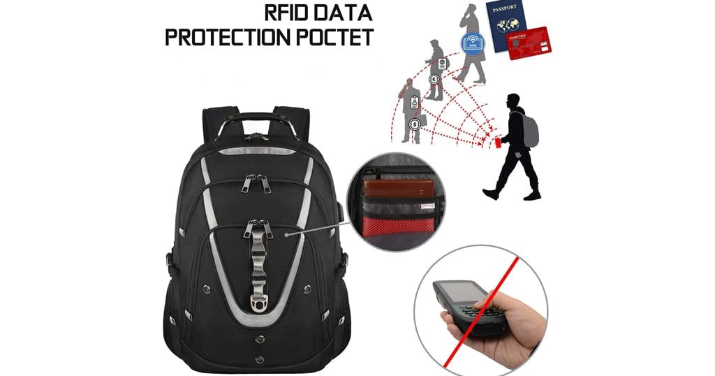 RFID anti-theft backpack