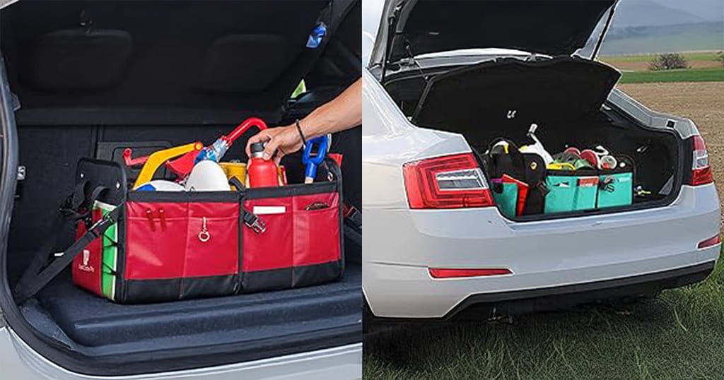 SUV trunk organizer