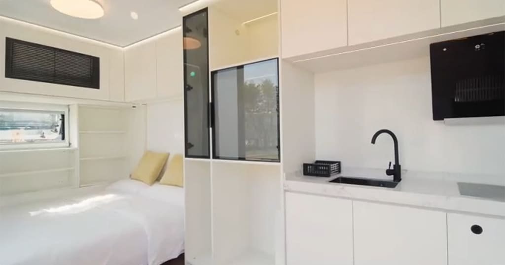 Tiny home for off-grid living