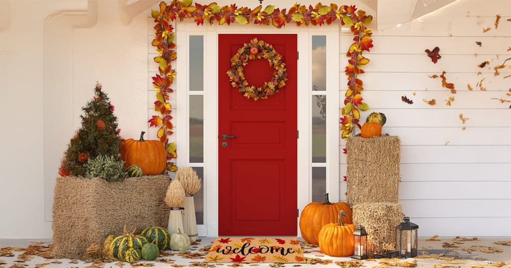 Fall front porch ideas
