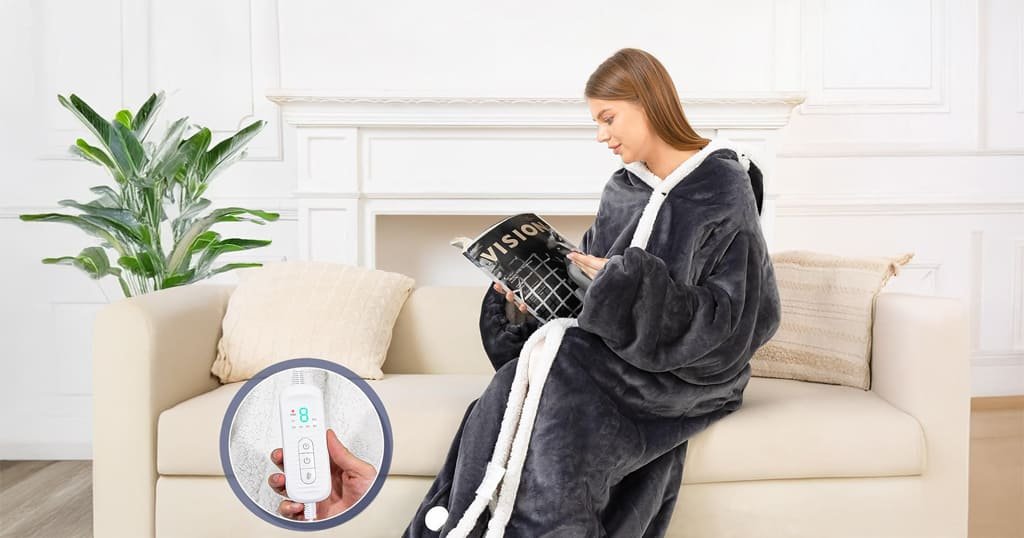 Heated blanket for car