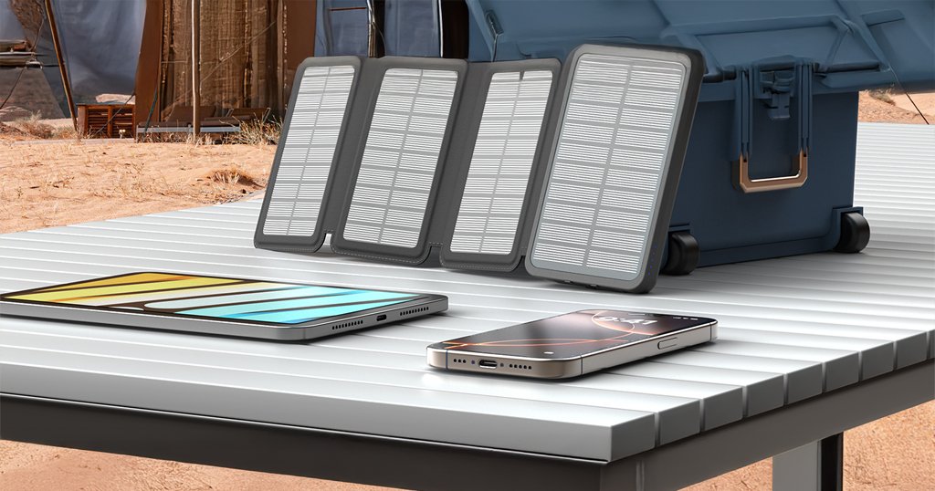 solar phone charger for backpacking