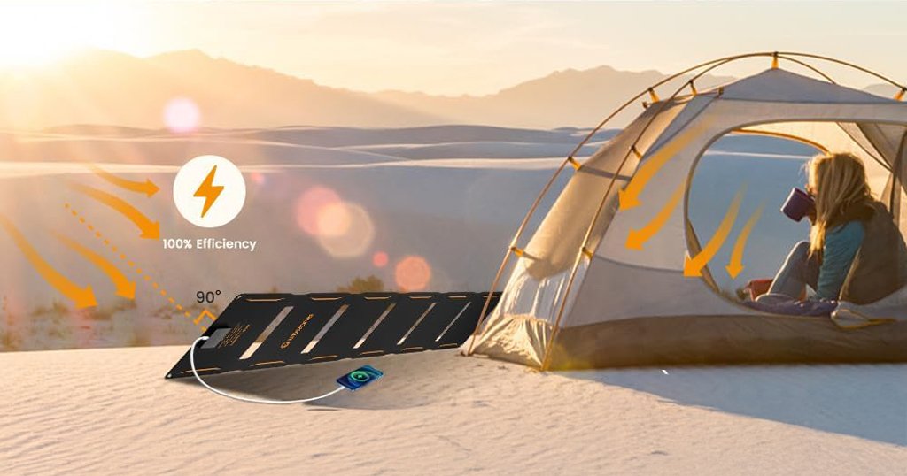 solar powered portable charger