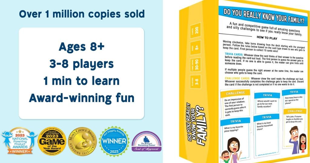 family games for game night