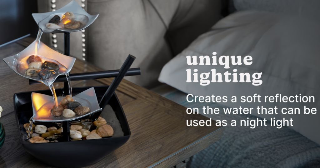 indoor tabletop water fountain