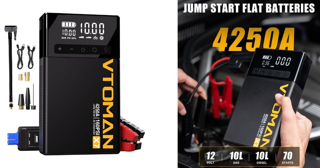 portable car jump starter