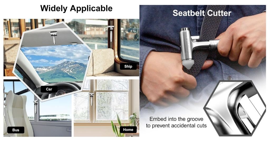 window breaker seatbelt cutter